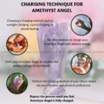 Amethyst Crystal Angel (Protection & Purification)