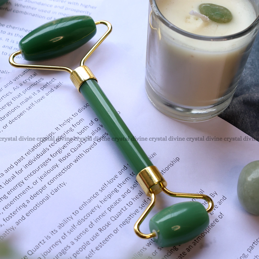 Green Jade Face Roller