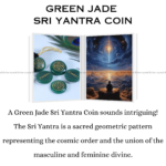 Green Jade Shree Yantra (Abundance & prosperity)