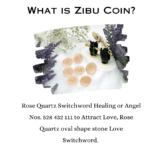 Rose Quartz Crystal Zibu Coin (Attracting Romantic Love)
