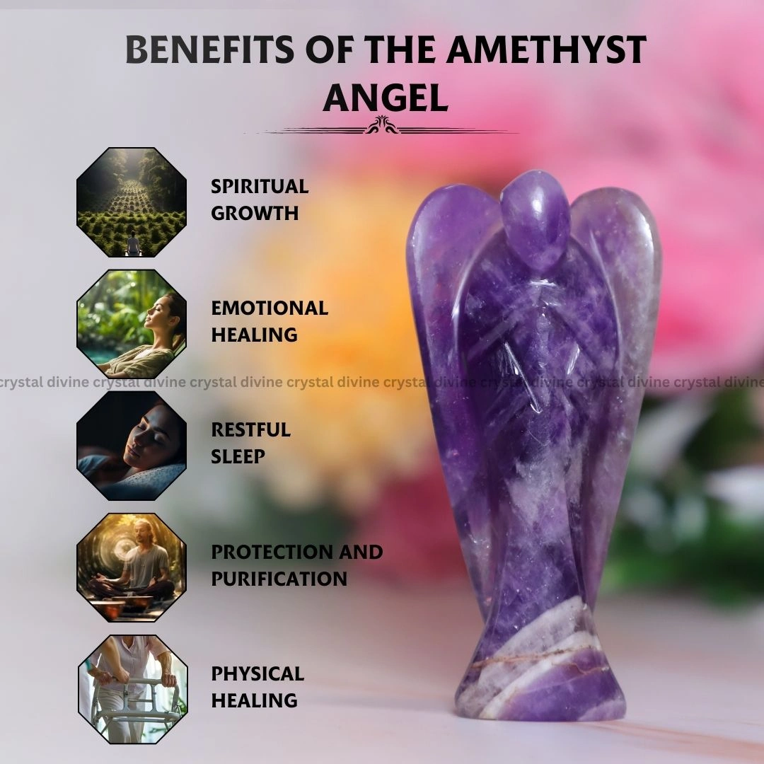 Amethyst Crystal Angel