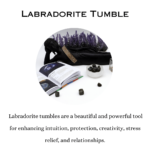 Labradorite Tumble Stone Pack of 5 (Grounding & Stabilizing)