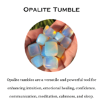 Opalite Tumble Stone Pack of 5  (Positive Energy)
