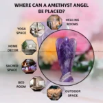 Amethyst Crystal Angel (Protection & Purification)