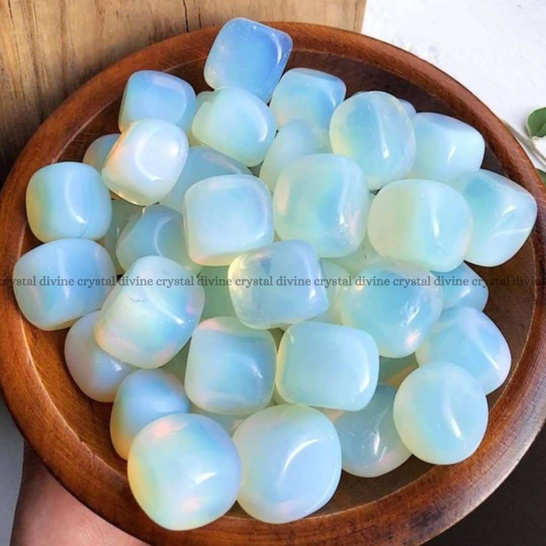 Opalite Tumble Stone Pack of 5  (Positive Energy)