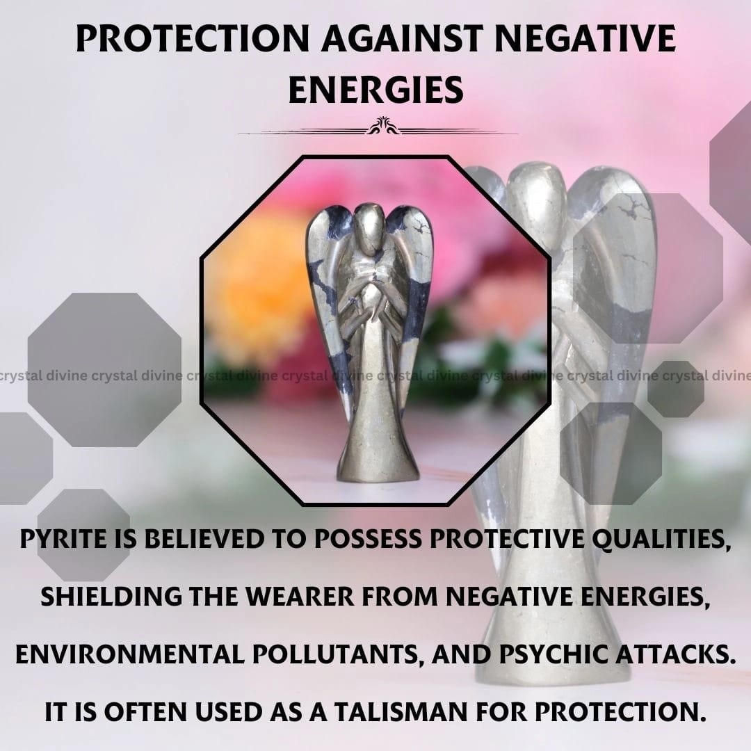 Pyrite Crystal Angel (Confidence & Willpower)