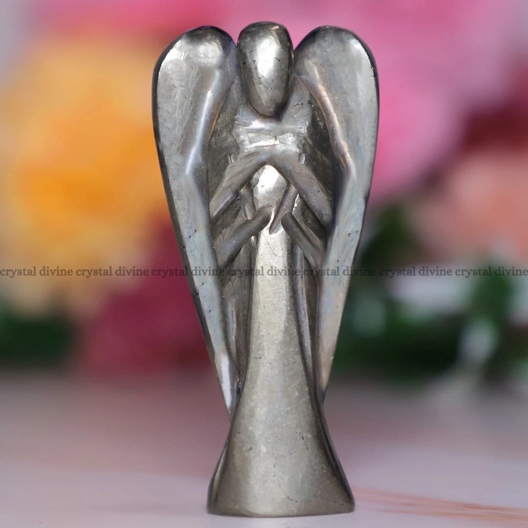 Pyrite Crystal Angel (Confidence & Willpower)