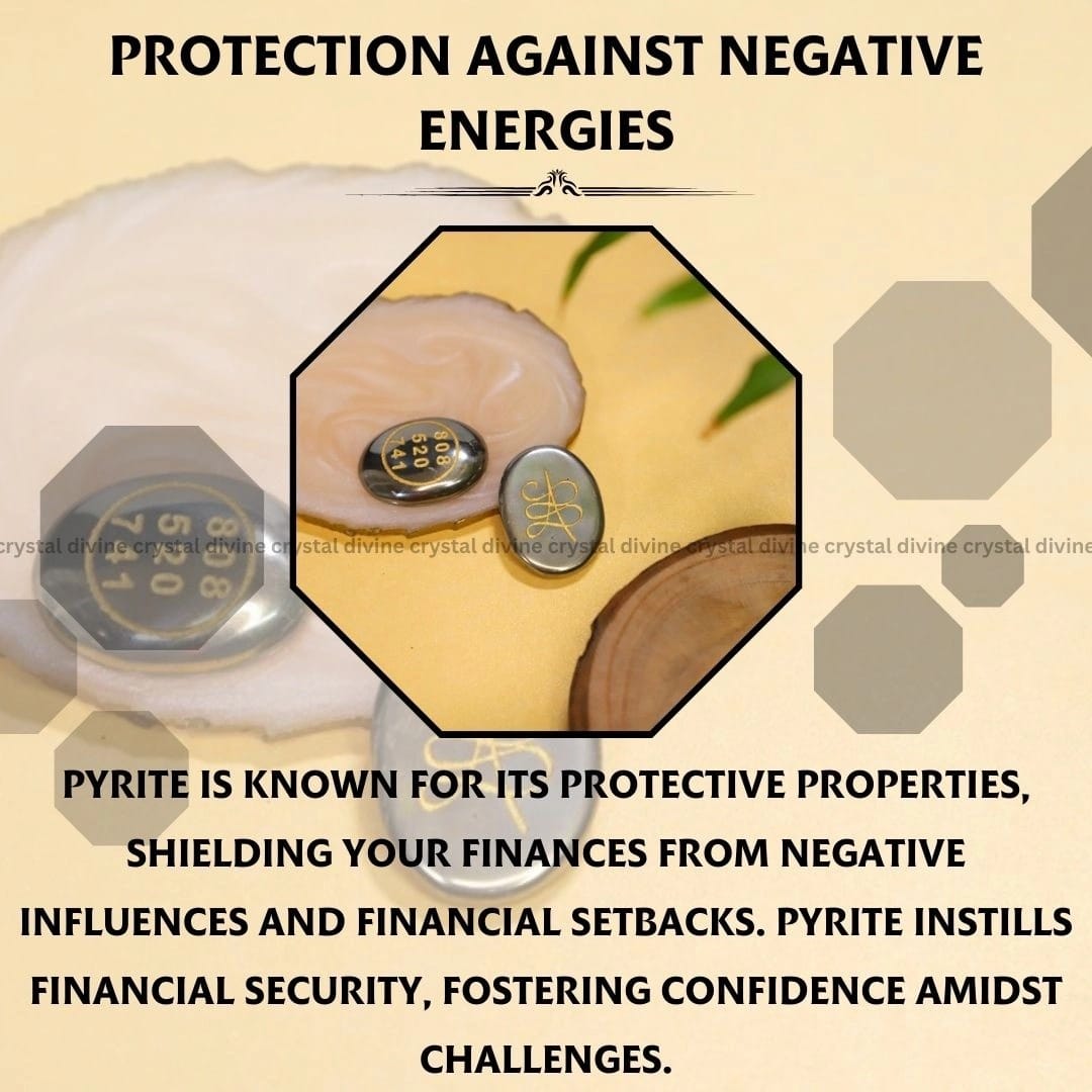 Pyrite Crystal Zibu Coin (Money Attraction)