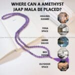 Amethyst Crystal Jaap Mala 108 Beads (Anxiety & Stress Relief)