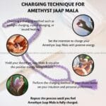 Amethyst Crystal Jaap Mala 108 Beads (Anxiety & Stress Relief)