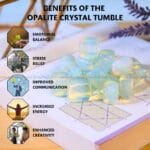 Opalite Tumble Stone Pack of 5  (Positive Energy)