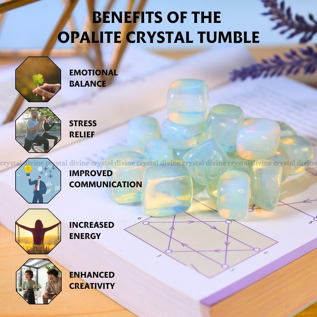 Opalite Tumble Stone Pack of 5