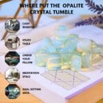 Opalite Tumble Stone Pack of 5  (Positive Energy)