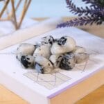 Rainbow Moonstone Tumble Stone Pack of 5 (Calming & Stress Reduction)