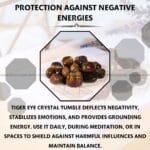 Tiger Eye Tumble Stone Pack of 5 (Protection & Grounding)