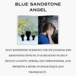 Blue Sandstone Crystal Angel (Communication & Clarity)