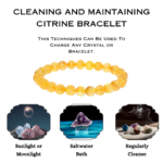 Citrine Bracelet - 8 MM (Confidence & Self-Esteem)
