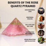 Rose Quartz Crystal Pyramid (Attracting Love & Romance)