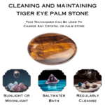 Tiger Eye Crystal Palm Stone (Manifestation & Willpower)
