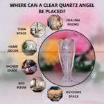 Clear Quartz Crystal Angel (Clarity & Focus)