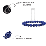 Lapis Lazuli Bracelet - 8 MM (Balance & Harmony)