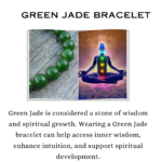 Green Jade Bracelet - 8 MM (Calming & balancing)