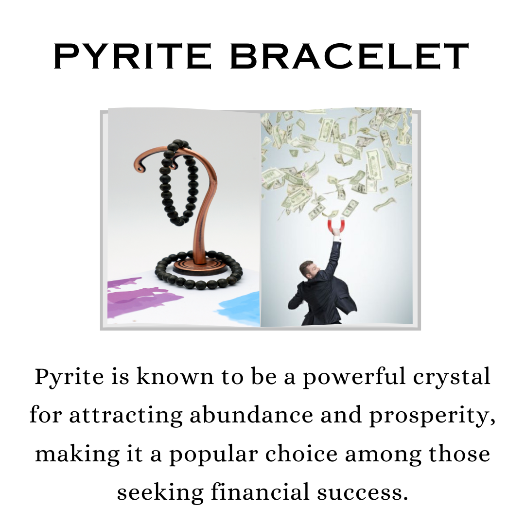 Pyrite Bracelet - 8 MM (Energy & Vitality)