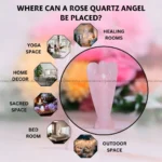 Rose Quartz Crystal Angel (Enhanced Love & Relationships)