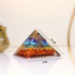 Seven Chakra Crystal Pyramid (Chakra Balancing & Energy Cleansing)