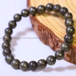 Pyrite Crystal Bracelet - 8 MM (Money Attraction & Wealth)