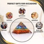Seven Chakra Crystal Pyramid (Chakra Balancing & Energy Cleansing)