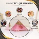 Rose Quartz Crystal Pyramid (Attracting Love & Romance)