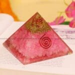 Rose Quartz Crystal Pyramid (Attracting Love & Romance)