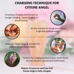 Citrine Crystal Angel (Abundance & Prosperity)