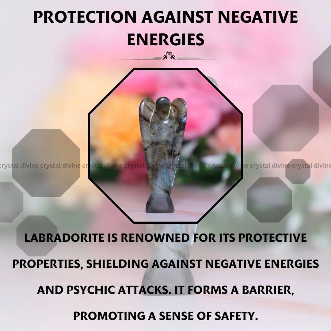 Labradorite Crystal Angel (Confidence & Self-Expression)