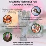 Labradorite Crystal Angel (Confidence & Self-Expression)