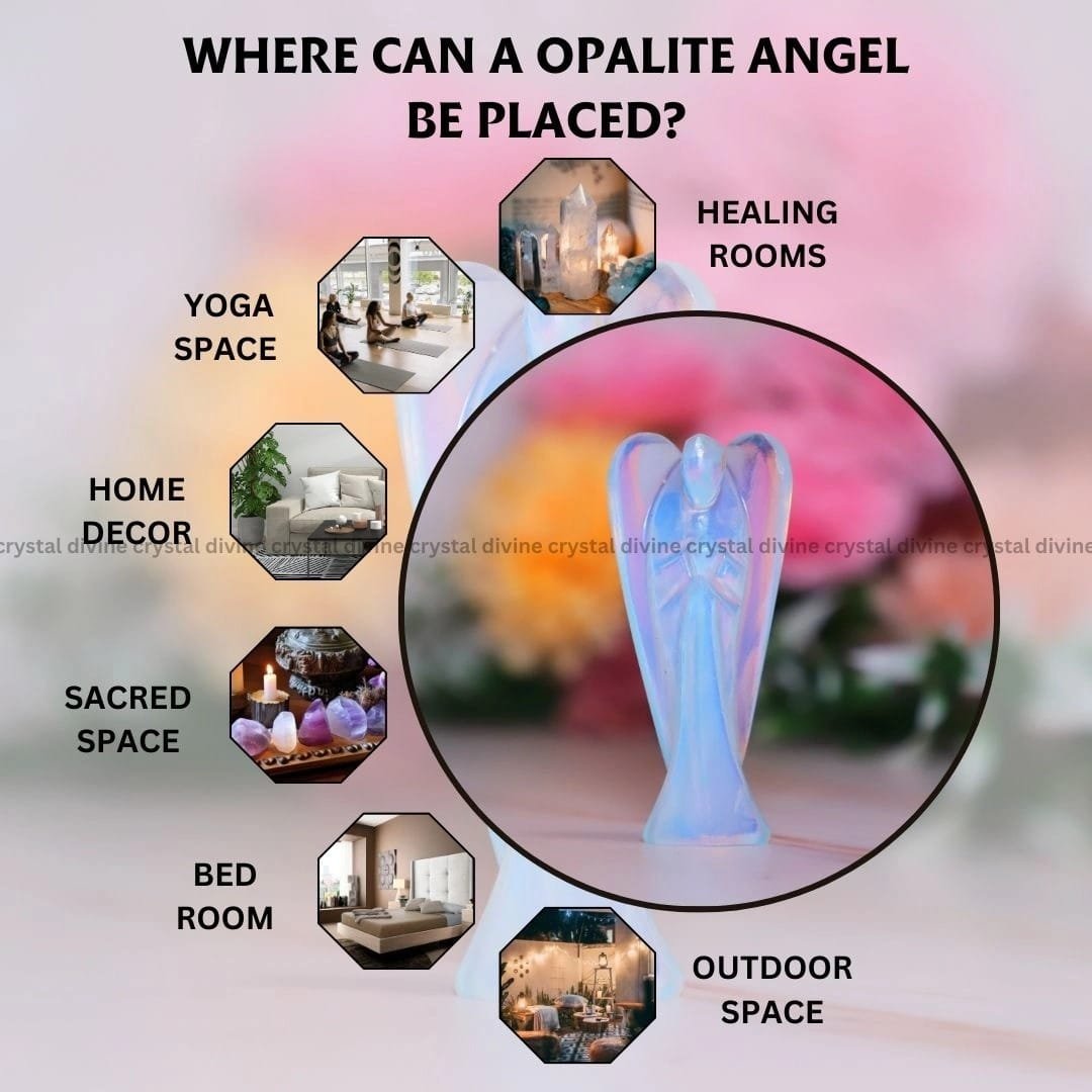 Opalite Crystal Angel (Communication & Expression)