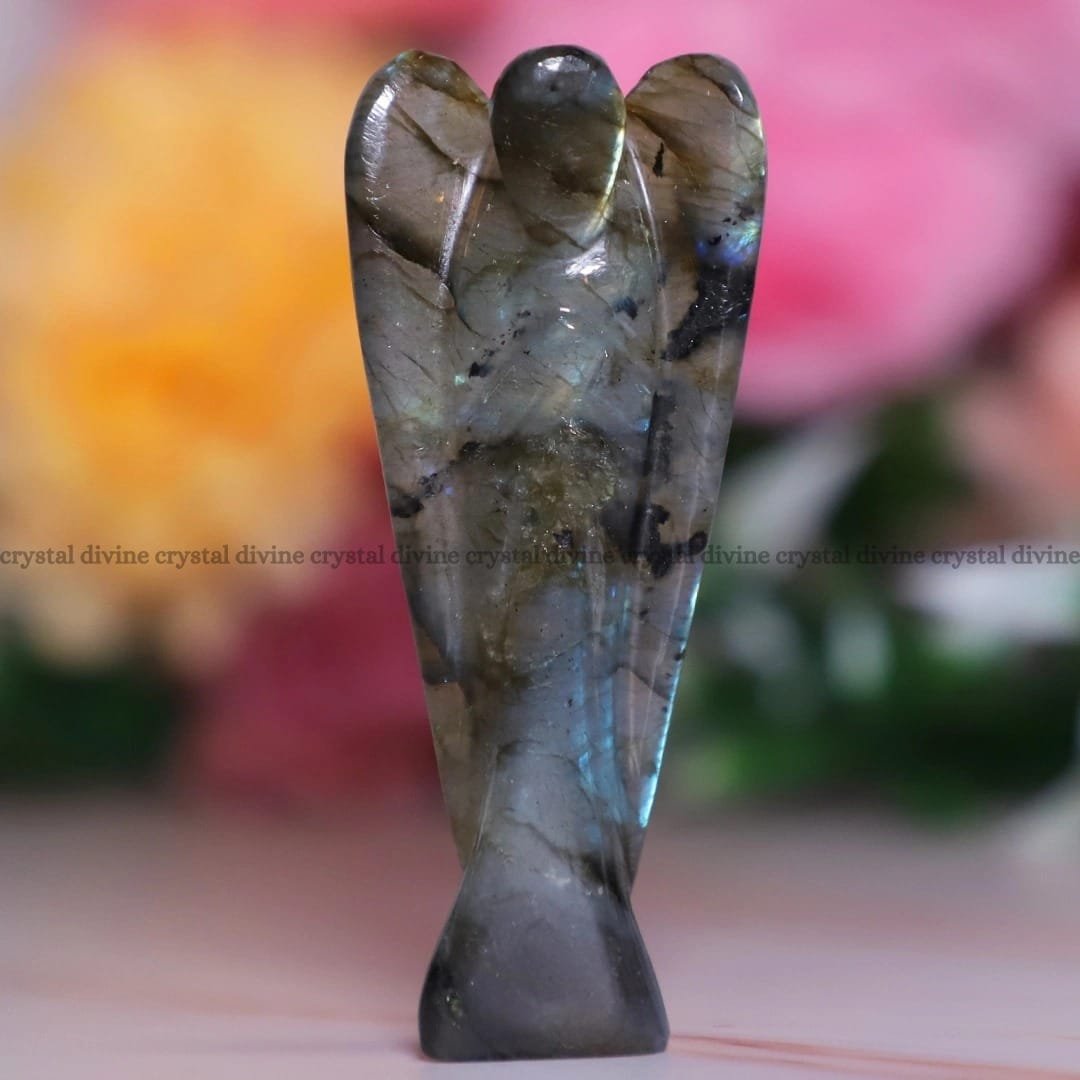 Labradorite Crystal Angel (Confidence & Self-Expression)