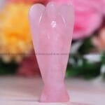 Rose Quartz Crystal Angel (Enhanced Love & Relationships)