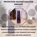 Amethyst Crystal Tower  - 70 - 100 grams (Calming & Soothing)