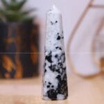 Rainbow Moonstone Crystal Tower - 70 - 100 grams (Intuition & Spiritual connection)