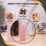 Rose Quartz Crystal Tower  - 70 - 100 grams (Love & Compassion)