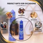 Sodalite Crystal Tower - 70 - 100 grams (Communication & Expression)