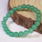 Green Aventurine Crystal Bracelet - 8 MM (Luck & Prosperity)