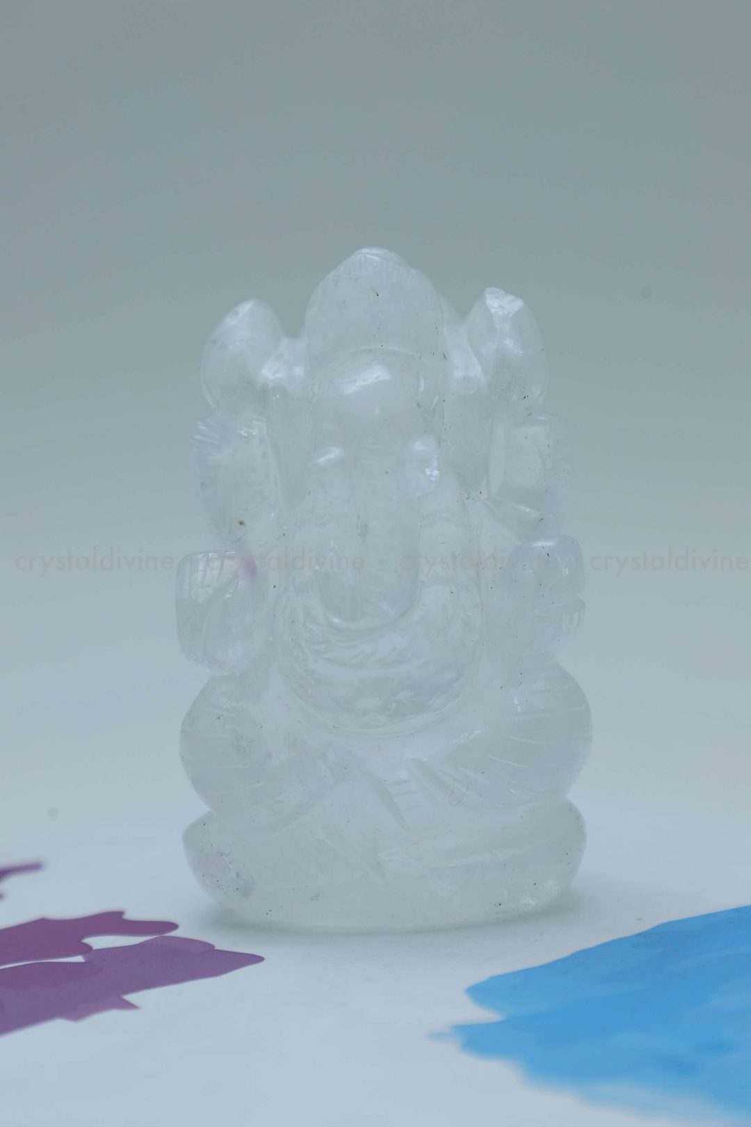 Clear Quartz Ganesha (Promoting prosperity & abundance)