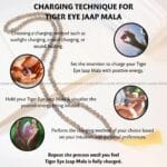 Tiger Eye Crystal Jaap Mala 108 Bead's (Confidence & Courage)