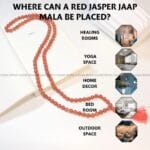 Red Jasper Jaap Crystal Mala 108 Beads (Grounding & Stability)