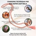 Red Jasper Jaap Crystal Mala 108 Beads (Grounding & Stability)