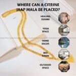 Citrine Crystal Jaap Mala 108 Beads (Creativity & Motivation)