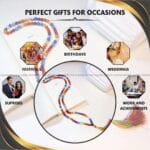 Seven Chakra Crystal Jaap Mala 108 Bead's (Chakra Balancing & Aligning Chakras)